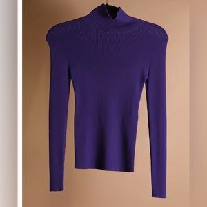 Purple Turtle Neck